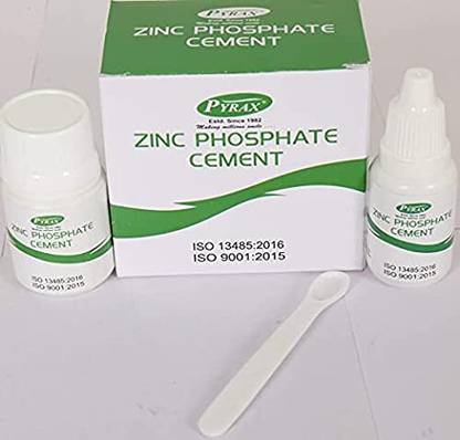 pyrax Dental Zinc Ph. Cement /No Teeth Wipe