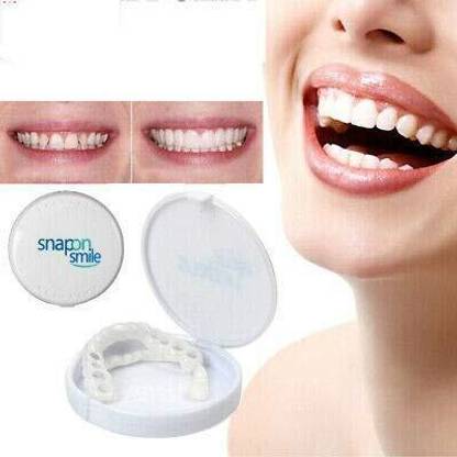 SEVENSPACE Snap On Instant Perfect Smile Comfort Fit Flex Teeth Veneers Teeth Wipe