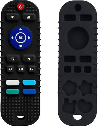 tekme Remote Teether for 6 to 12 Months Baby, Helps Biting Skills Development Teether