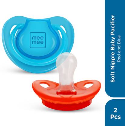 MeeMee Soft Nipple Baby Pacifier Soother