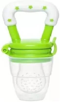 YTM Baby Silicone Food Fruit Nibbler Baby Food and Fruit Feeder Combo baby feeder Teether