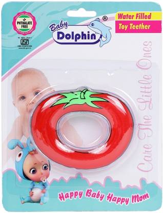 Baby Dolphin Water Teether for Babies, Baby Teething Toy, Cooling Teether, 4m+ Teether