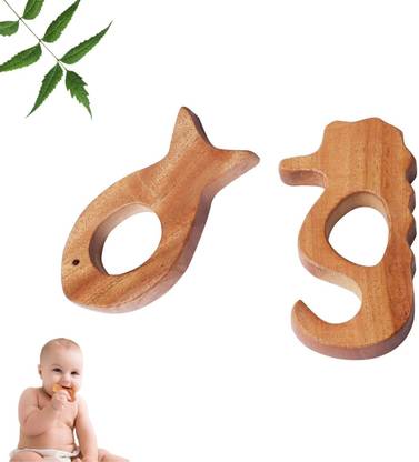 TINIGREEN FISH-SEAHORSE Teether