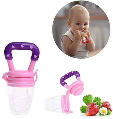 SuperDaze Baby Fresh Fruit Food Feeder Nibbler Pacifier|Training Massaging Toy Feeder