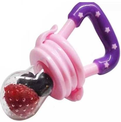Pussy Silicone Food/Fruit Pacifier, Feeder, Teether for Infant Baby (Pack of 1) Feeder