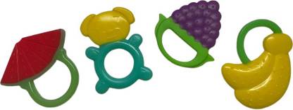 Raunix Baby Teether Silicone Teether for 6 to 12 Months Baby BPA Free Teether