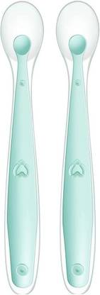 XIIAA Soft Silicone Tip Spoons Teether and Feeder