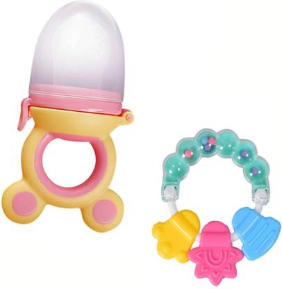 Babylib Baby Fruit Feeder Pacifier Fresh Food Nibbler, 100%BPA FREE Teether Feeder
