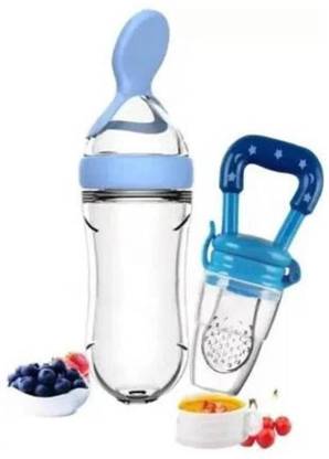 kli Baby Spoon Feeder n Fruit Feeder Combo Pack Of 2 Feeder