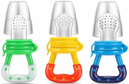 The Cheeky Kidzz Pack Of 3 Baby Pacifier Feeding Fresh Food Baby Supplies Safe Nibbler Teether and Feeder