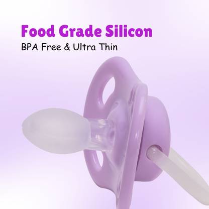 Adore Airo Symmetrical Pacifier- Glows in Dark- With Steriliser Case Soother