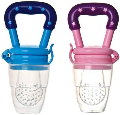 Drisona' Silicone Fruit Nibbler for Baby 6-12 Months Baby BPA Free Fruit Feeder
