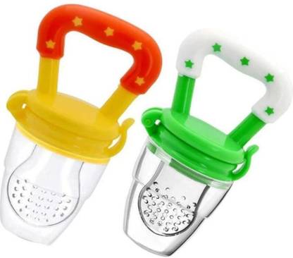 Little Chics New Born Baby Pacifier, Nibbler Silicone Safe Fresh Fruit & Food Feeder Soother Soother