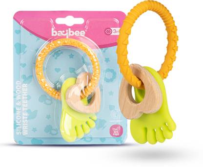 baybee Baby Rattles Teether Toys for Babies to sooth Their Gums for New-Born Infant Teether