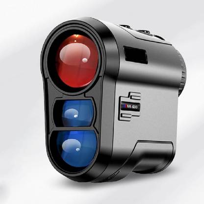 Protos India.Net Golf Range Finder Hunting Laser Rechargable Distance Measure for Golf 600 mts Reflecting Telescope