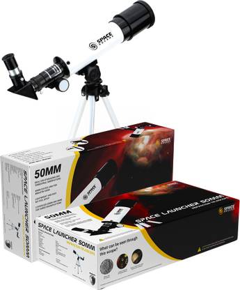 Space Arcade Space Launcher 50mm Refractor Telescope Refracting Telescope