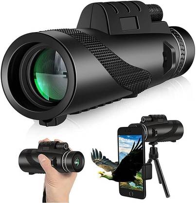 arthasya Outdoor Portable Monocular Telescope for Hunting Camping Travel Reflecting Telescope