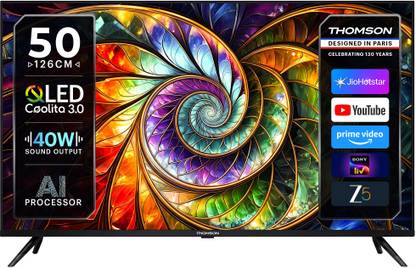 Thomson ALPHA 126 cm (50 inch) Full HD LED Smart Linux TV 2026 Edition