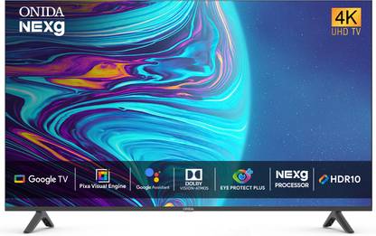ONIDA 165 cm (65 inch) Ultra HD (4K) LED Smart Google TV with Dolby Atmos Vision & HDR10