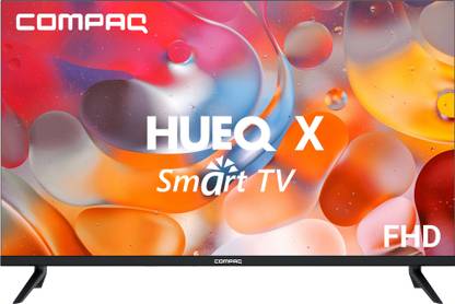 [For Flipkart Axis Bank Card] Compaq 109 cm (43 inch) Full HD LED Smart Coolita TV 2023 Edition with Dolby Audio,WCG+,Screen Casting,Experience Stabilisation Engine  (CQV43FDS)