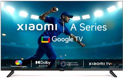Mi by Xiaomi A Series 80 cm (32 inch) HD Ready LED Smart Google TV with 200+ Free Channels |Dolby Audio | DTS:HD|DTS Virtual: X| Vivid Picture Engine| Dual Band Wi-Fi| Bluetooth 5.0