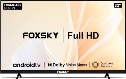Foxsky 80 cm (32 inch) HD Ready LED Smart Android TV  (32 FSELS PRO) at Rs. 7199