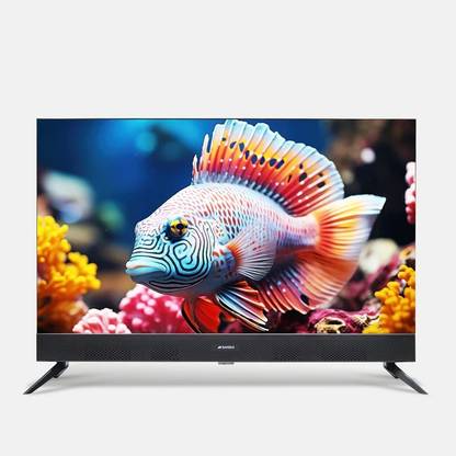 Sansui SANSUI 80 cm (32 inch) QLED HD Ready Smart Google TV with In Built Sound Bar, Dolby Audio & A+Panel