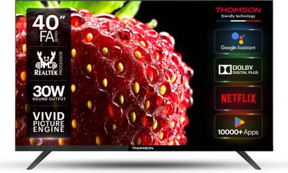 Thomson FA Series 100 cm (40 inch) Full HD LED Smart Android TV with Dolby Digital Plus & Android 11
