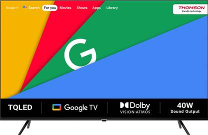[For ICICI Bank Credit Card] Thomson OP MAX 139 cm (55 inch) Ultra HD (4K) LED Smart Google TV 2023 Edition with Dolby Vision & Atmos  (55OPMAXGT9030)