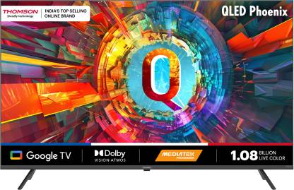 Thomson 126 cm (50 inch) QLED Ultra HD (4K) Smart Google TV with Dolby Vision & Atmos