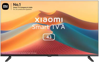 Mi A series 108 cm (43 inch) Full HD LED Smart Google TV 2023 Edition with FHD | Dolby Audio | DTS : HD | DTS Virtual : X | Vivid Picture Engine at Rs. 22499