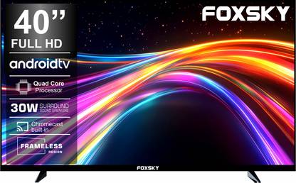 Foxsky 102 cm (40 inch) Full HD LED Smart Android TV