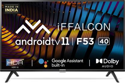iFFALCON by TCL F53 100 cm (40 inch) Full HD LED Smart Android TV with Google Assistant
