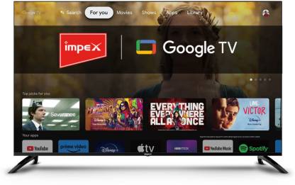 IMPEX 80 cm (32 inch) HD Ready LED Smart Google TV with Dolby audio, 2 Years warranty