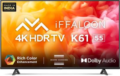 iFFALCON by TCL K61 139 cm (55 inch) Ultra HD (4K) LED Smart Android TV