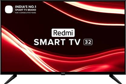 REDMI 80 cm (32 inch) HD Ready 3D LED Smart Android TV with Next page Quad Processor Future Ready Connectivity Ports Eco Packaging