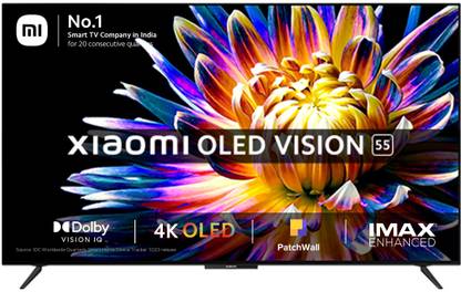 [For ICICI BANK EMI] Xiaomi OLED Vision 138.8 cm (55 inches) 4K Ultra HD Smart Android TV with Dolby Vision IQ and Dolby Atmos (2022 Model)