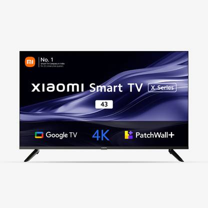 Mi X Series 108 cm (43 inch) Ultra HD (4K) LED Smart Google TV 2023 Edition with 4K Dolby Vision | HDR 10 | Dolby Audio |,DTS X | DTS Virtual: X | Vivid Picture Engine at Rs. 24999
