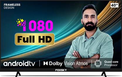 Foxsky 102 cm (40 inch) Full HD LED Smart Android TV