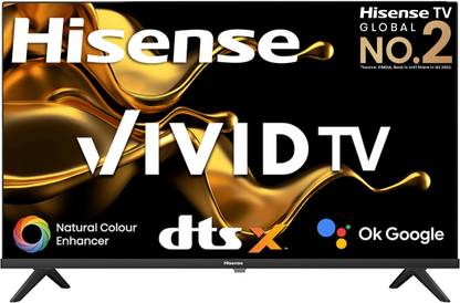 Hisense A4G Series 80 cm (32 inch) HD Ready LED Smart Android TV with DTS Virtual X