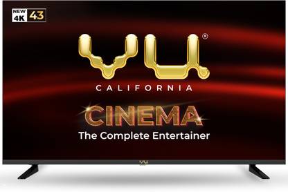 Vu Cinema 108 cm (43 inch) Ultra HD (4K) LED Smart WebOS TV