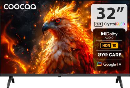 Coocaa 80 cm (32 inch) QLED HD Ready Smart Google TV 2025 Edition