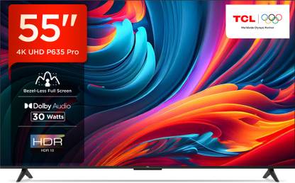 TCL 139 cm (55 inch) Ultra HD (4K) LED Smart Google TV with Google Assistant |