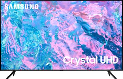 [For ICICI Bank Credit Card] SAMSUNG Crystal 4K iSmart Series 163 cm (65 inch) Ultra HD (4K) LED Smart Tizen TV 2023 Edition  (UA65CUE60AKLXL)