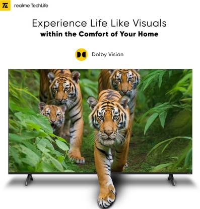 realme TechLife CineSonic Q 140 cm (55 inch) QLED Ultra HD (4K) Smart Google TV