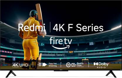 REDMI MI 138 cm (55 inch) Ultra HD (4K) LED Smart Fire TV with 12000+ Apps| Alexa Voice Control| AirPlay 2| HDR 10 with HLG| Vivid Picture Engine| 30W with Dolby Audio| DTS: HD| DTS Virtual: X