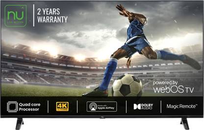 NU 109 cm (43 inch) Ultra HD (4K) LED Smart TV