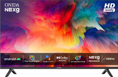 ONIDA 80.01 cm (32 inch) HD Ready LED Smart Android TV with Dolby Audio, HDR10