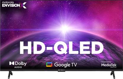 MOTOROLA 80 cm (32 inch) QLED HD Ready Smart Google TV 2025 Edition with Dolby Audio