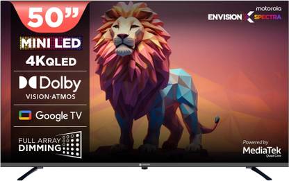 MOTOROLA 127 cm (50 inch) Ultra HD (4K) Mini LED Smart Google TV with Edition with Dolby Vision & Dolby Atmos